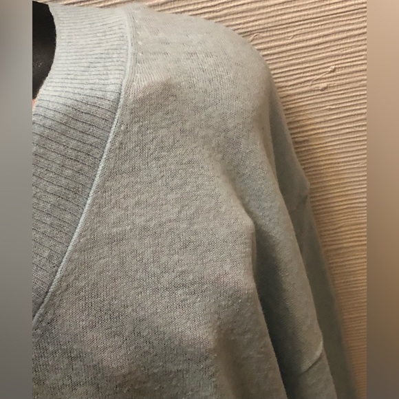 GAP FACTORY LINEN BLEND VNECK LONG SLEEVE SWEATER - Picture 6 of 15